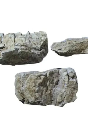 Seulement Aujourd'hui Moule flexible de 3 rochers aléatoires -HO et N-WOODLAND SCENICS C1234