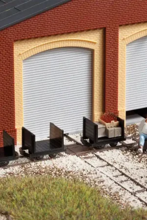 Réduction Chariots à cloison - Auhagen 41704 - HO 1/87