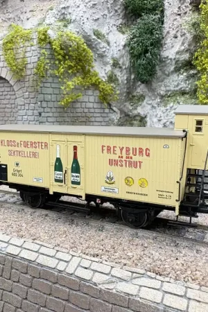 Wagon à bière, «Kloss & Foerster», K.P.E.V., Ep. I - BRAWA 51317 - HO 1/87 Pas Cher