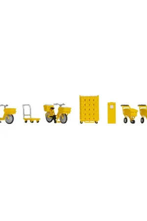 Coffret de figurines, Accessoires de poste - NOCH 14828 - HO 1/87 Pas Cher