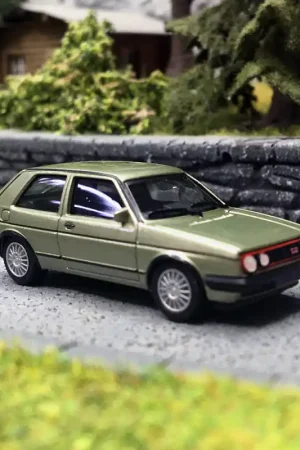 Prix Bas Volkswagen Golf II GTI, Vert - Herpa 430838-003 - HO 1/87