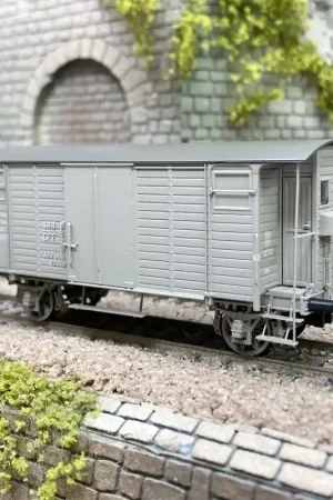 Wagon couvert K2, 2 essieux, SBB CFF, Ep II - BRAWA 47899 - HO 1/87 Offre Exclusive