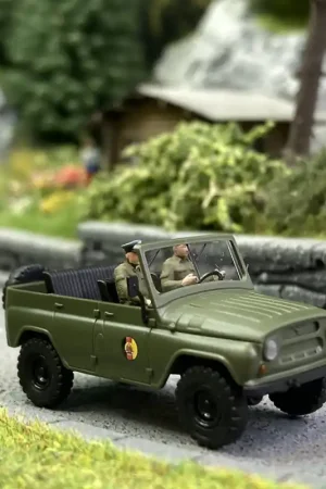 Offre Du Jour Véhicule Militaire UAZ 469 - BUSCH 52113 - HO 1/87