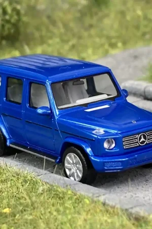 Mercedes classe G Bleu Métal- HO 1/87 - HERPA 430623003 Nouvelle Collection