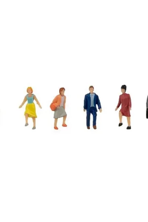 Acheter En Ligne 6 personnage montants des escaliers-HO 1/87-FALLER 151626