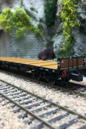 Wagon plat PAE CSD Ep III-HO 1/87-BRAWA 47234 Prix Cassé