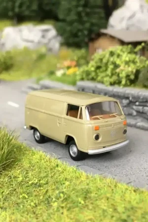 VW T2 Combi Bay Window Tôlé - HO 1/87 - BREKINA 33544 Meilleur Choix