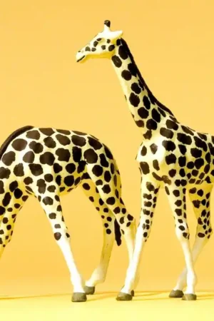 2 Girafes-HO 1/87-PREISER 20385 Offre Spéciale