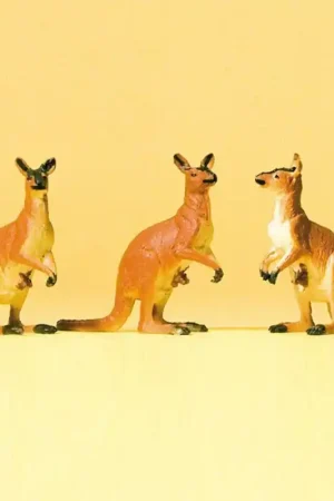 3 kangourous -HO-1/87-PREISER 20392 Offre Du Jour