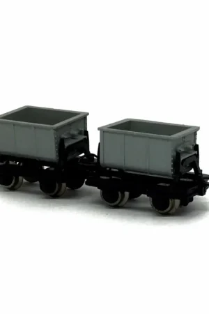 Bon Marché 2 wagonnets de mine -HOe-1/87-ROCO 34601