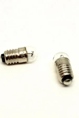 10 ampoules boules à visse E5.5 volts -HO-1/87-9733-SAI Meilleur Prix