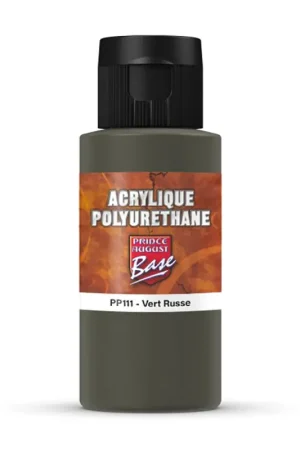 Prix Choc Base Acrylique Polyuréthane, Vert Russe 60ml - PRINCE AUGUST PP111