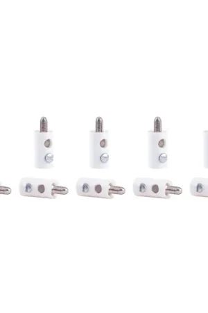 10 connecteurs mâle BLANC (bornes)-toutes échelles-VIESSMANN 6878 Offre Exclusive