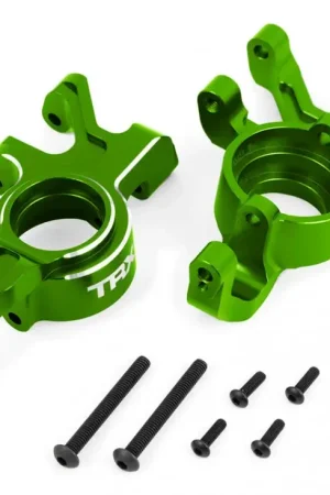 2 Fusées de Direction Gauche Et Droite Alu anodisés vert Traxxas 7836 Offre Exclusive
