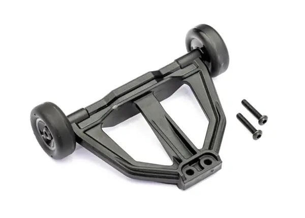Commander Vite Wheelie bar noir Mini Maxx - Traxxas 10776-BLK