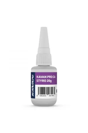 Dernier Modèle Colle cyano 20g Kavan Pro pour mousse de polystyrène, bois