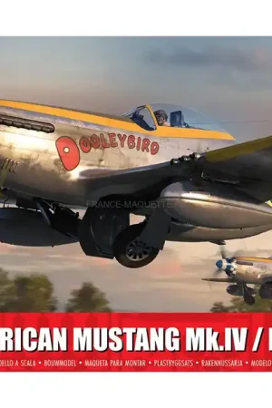 North American Mustang Mk.IV/P-51K 1/48 - Airfix A05137 Prix Cassé