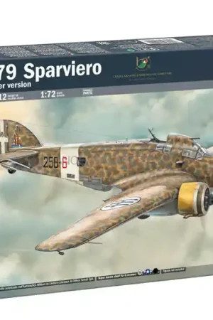 S.M. 79 Sparviero 1/72 - Italeri 01412 Achetez Aujourd'hui