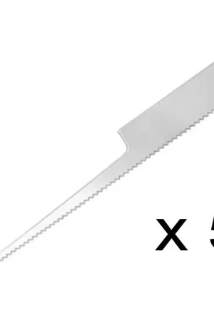 5x lames scie fine N°15 pour cutter de précision taille 2 et 5 Soldes