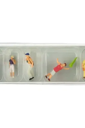 PREISER 10455 Guide Avec Touristes - HO 1/87 Remise