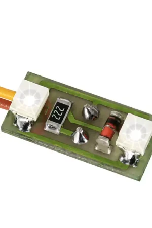 VIESSMANN 6018 3x Double LED Blanche Expédié Aujourd'hui