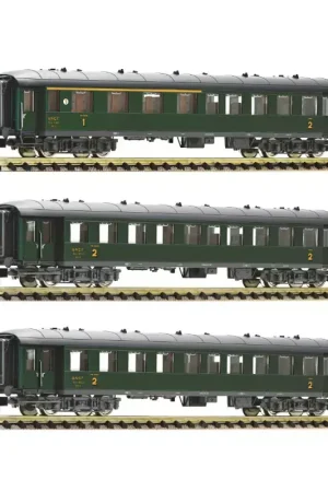 Fleischmann 6260067 3x Voitures Voyageurs Ép III SNCF - N 1/160 Affaire À Saisir