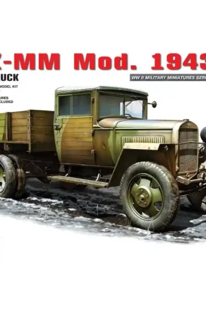 Achat Immédiat MINIART 35134 GAZ-MM. Mod. 1943. Camion Cargo - 1/35