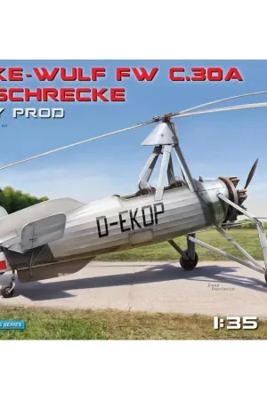 Acheter En Ligne MINIART 41012 Auotogire Focke-Wulf Fw C.30a Heuschrecke. Première Production - 1/35