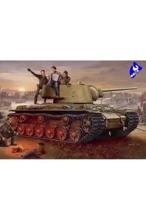 Bon Plan Trumpeter maquette militaire 00360 KV-1 CHAR SOVIETIQUE 1/35
