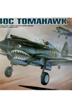 Academy maquettes avion 12280 P-40C Tomahawk 1/48 Quantité Limitée