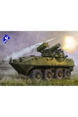 TRUMPETER maquette militaire 00393 USMC LAV-AD LIGHT 1/35 Réduction