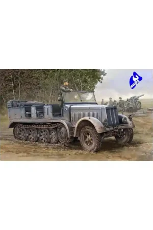 Réduction TRUMPETER maquette militaire 01514 Sd.Kfz.7 1/35