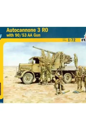 Haute Qualité ITALERI maquette militaire 7508 autocannone 3 Ro avec 90/53 AA G