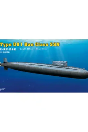 HOBBY BOSS maquette bateau 83512 Type 091 Han Class Submarine 1/350 Produit De Marque