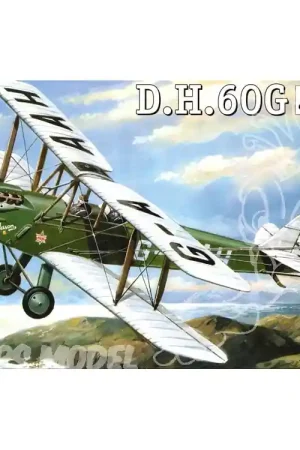 Authentique AMODEL maquette avion 4802 DE HAVILLAND DH.60G "Gipsy Moth" 1/48