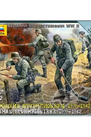 Zvezda maquette plastique 6110 Sturmpionier Allemand 1/72 Produit De Marque