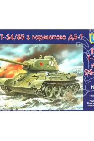 Authentique UM Unimodels maquettes militaire 327 T-34/85 MOD.1944 AVEC CANON D-5T 1/72
