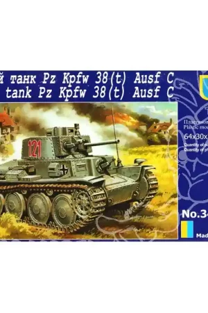 UM Unimodels maquettes militaire 340 PzKpfw 38(t) AUSF C 1/72 Commander Maintenant