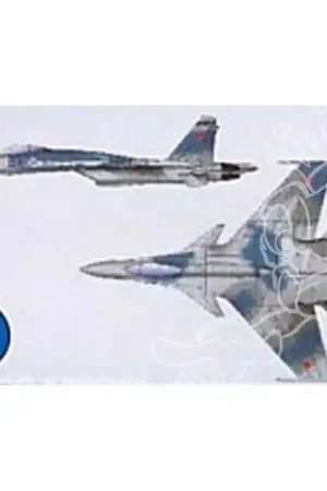 Trumpeter maquette avion 06215 SET DE 6 AVIONS SUKHOI SU-27K FLANKER D 1/350 Affaire À Saisir