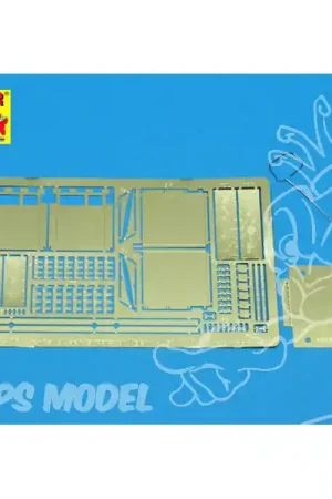 Aber 35A010 Ailes avant er arrière pour Tigre I 1/35 Produit De Marque