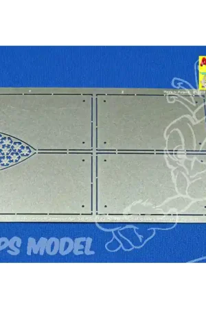 Aber 16037 Blindage de grilles pour Pz.Kpfw.VI Ausf.B Sd.Kfz.182 Tigre II avec tourelle henschel 1/16 Réduction