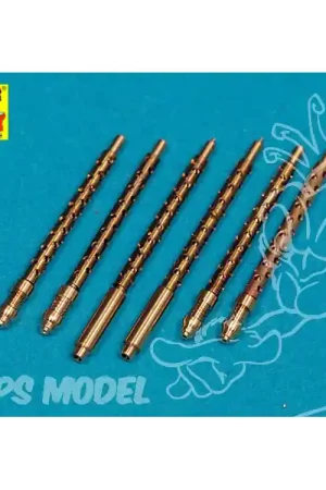 Aber A32108 set de 6 futs cal.50 (12,7mm) Browning M2 pour P51 Mustang 1/32 Prix Réduit