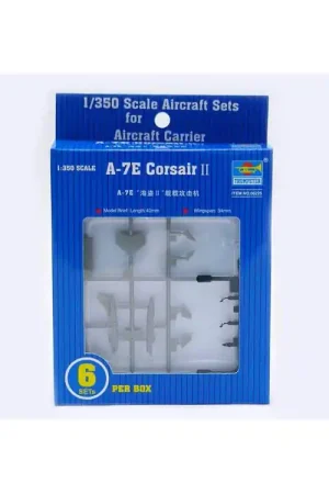 Retour Gratuit Trumpeter maquette avion 06225 Set de 6 avions A-7E Corsair II 1/350