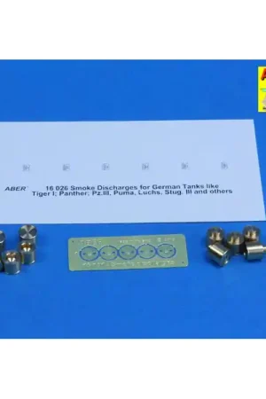 Aber 16101 Conteneurs de fumées pour 5 raques de Grenade arriere 1/16 Soldes