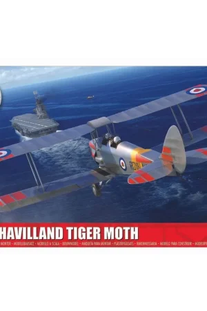 Acheter En Ligne Maquette avion militaire De Havilland Tiger Moth - Airfix
