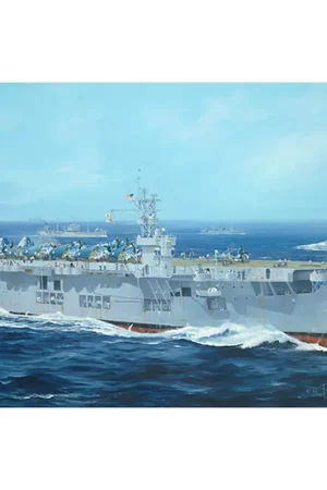 Usine Directe Maquette Bateau USS CVE-26 Sangamon - Trumpeter