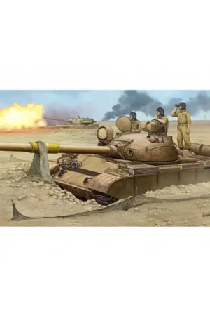 Achat Immédiat Maquette Char Char moyen T-62 de l‘armée Irakienne - Trumpeter