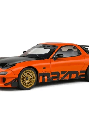 Miniature Solido 1810604 mazda rx7 fd3rs solido works orange 1999 1/18 Populaire