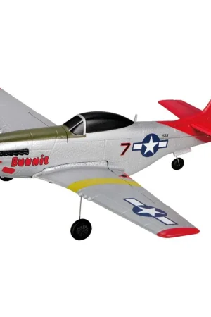 Solde Avion RC Fun2Fly USAAF fighter Red