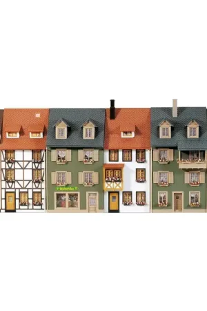 6 Maisons en relief HO 1/87 Offre Spéciale